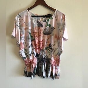 Flower Printed Blouse